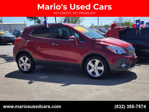 2015 Buick Encore for sale at Mario's Used Cars in Houston TX