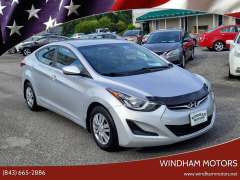 2016 Hyundai Elantra for sale at Windham Motors in Florence SC