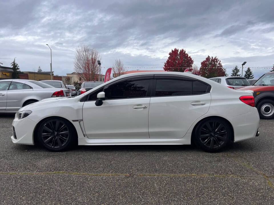 2017 Subaru WRX for sale at PLATINUM AUTO SALES INC in Lacey, WA