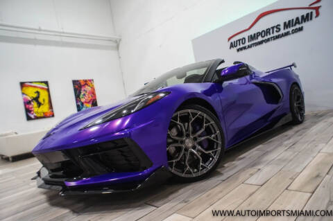2020 Chevrolet Corvette for sale at AUTO IMPORTS MIAMI in Fort Lauderdale FL