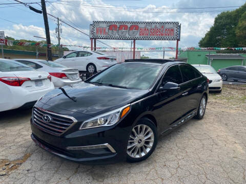 2015 Hyundai Sonata for sale at GCC AUTO SALES 2 in Gainesville GA