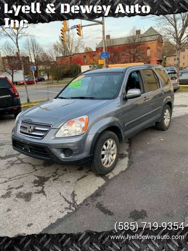 2005 Honda CR-V for sale at Lyell & Dewey Auto Inc in Rochester NY