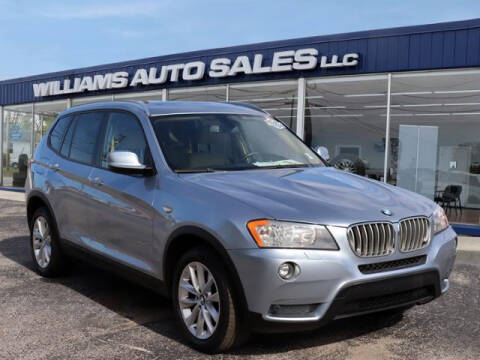 2014 BMW X3 for sale at Williams Auto Sales, LLC in Cookeville TN