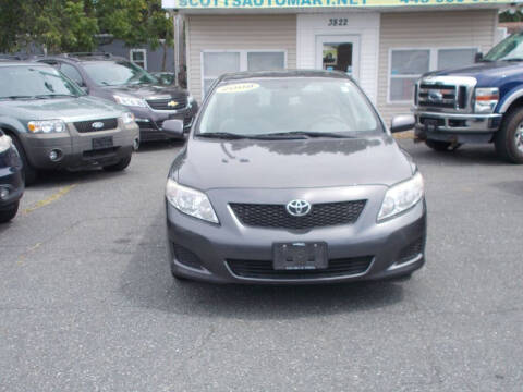 2010 Toyota Corolla for sale at Scott's Auto Mart in Dundalk MD