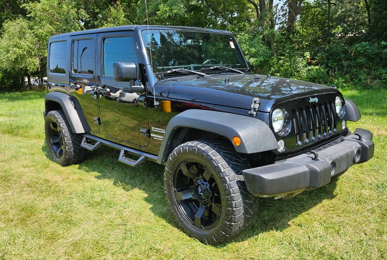 2017 Jeep Wrangler Unlimited for sale at C.C.R. Auto Sales in New Lenox, IL