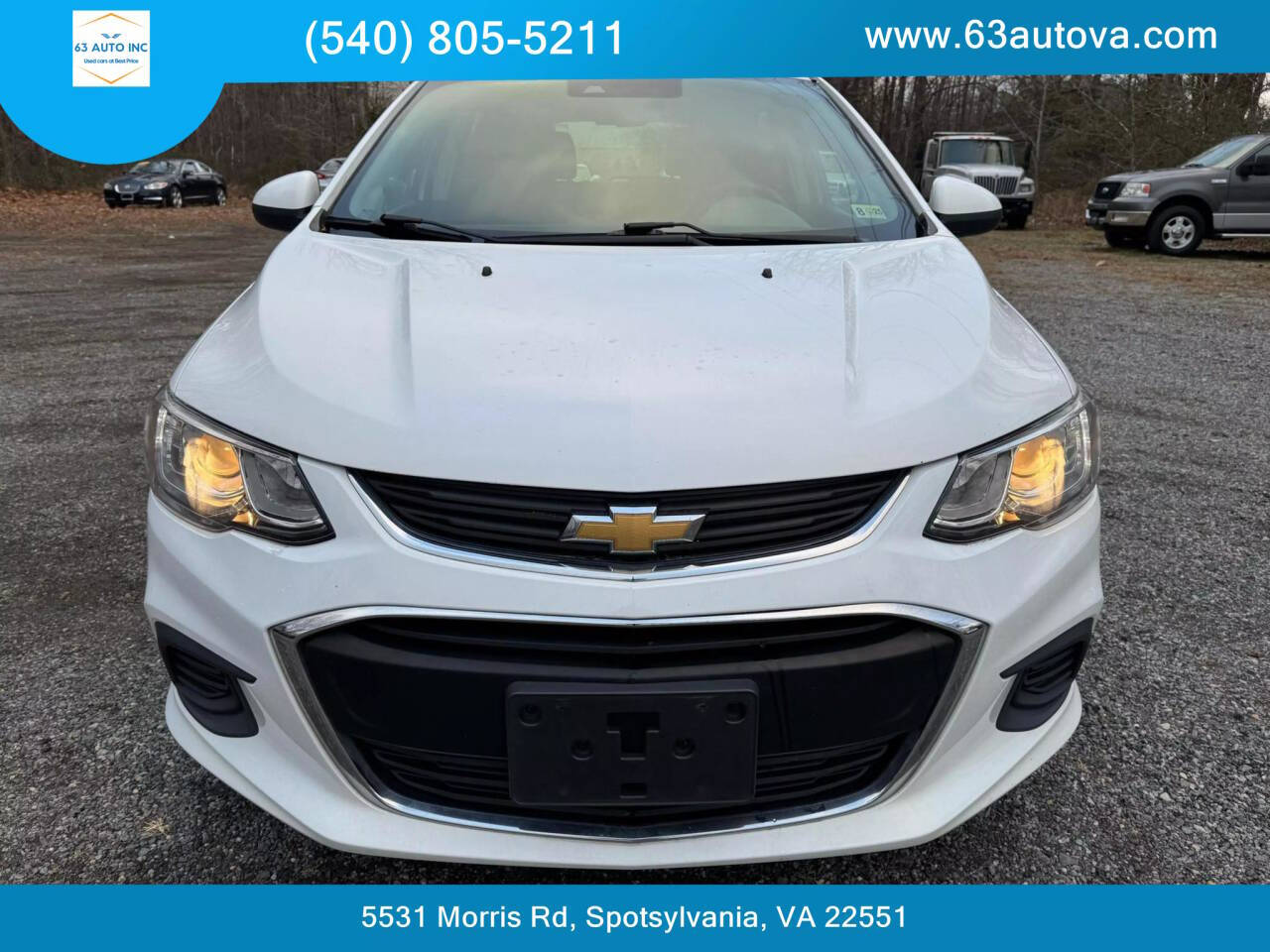 2019 Chevrolet Sonic for sale at 63 Auto Inc in Spotsylvania, VA