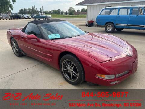 2000 Chevrolet Corvette for sale at B & B Auto Sales in Brookings SD