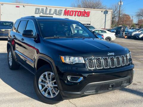 2021 Jeep Grand Cherokee for sale at Dallas Motors in Garland TX
