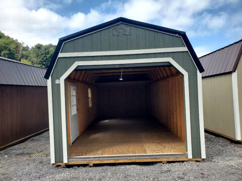  12X24 LOFTED BARN PAINTED - GARAGE for sale at Auto Energy - Timberline Barns in Lebanon VA