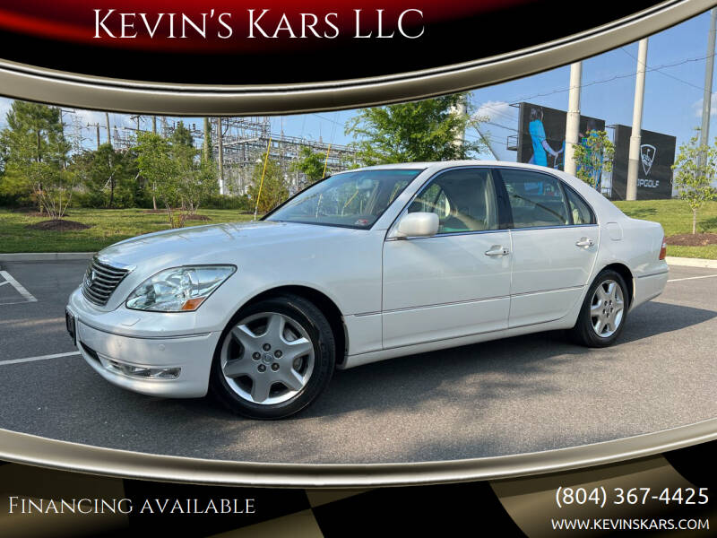 2004 Lexus LS 430 for sale at Kevin's Kars LLC in Richmond VA