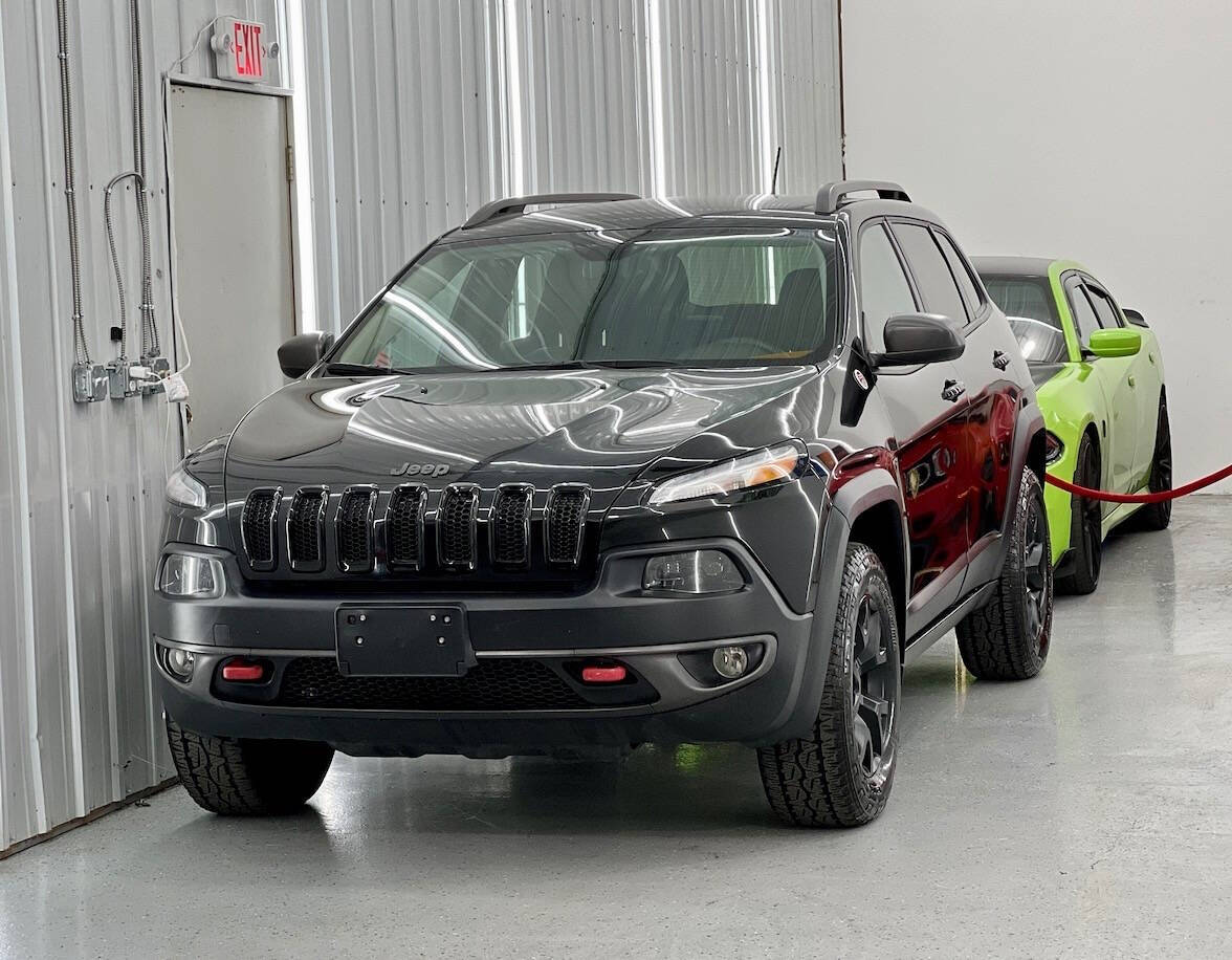 2015 Jeep Cherokee for sale at GT Auto Sales in Ham Lake, MN