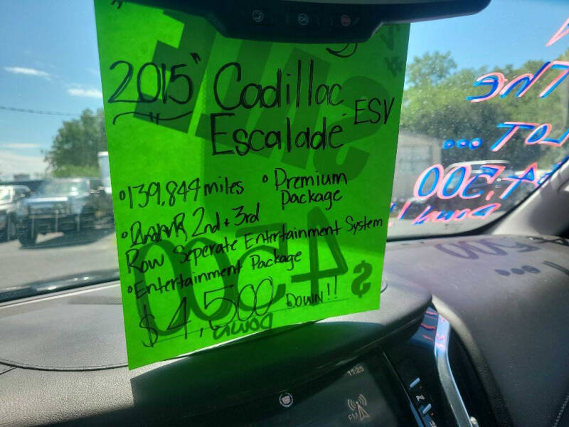 2015 Cadillac Escalade ESV Premium