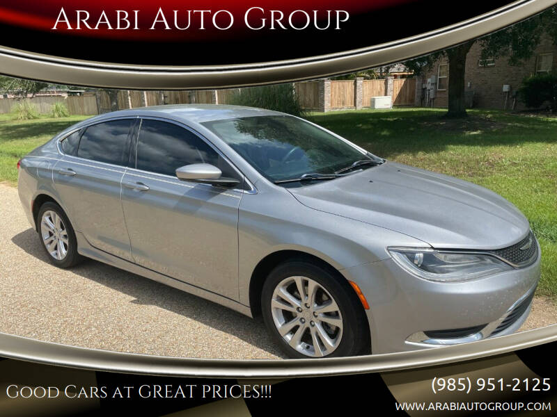2015 Chrysler 200 for sale at Arabi Auto Group in Lacombe LA