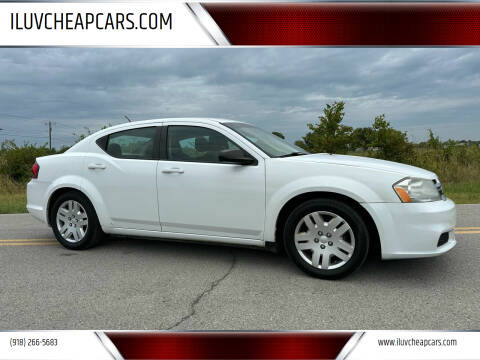 2014 Dodge Avenger for sale at ILUVCHEAPCARS.COM in Tulsa OK