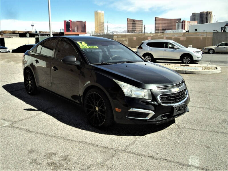 2016 Chevrolet Cruze Limited for sale at DESERT AUTO TRADER in Las Vegas NV