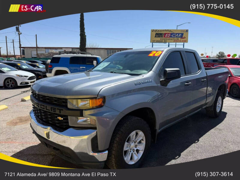 2020 Chevrolet Silverado 1500 for sale at Escar Auto in El Paso TX
