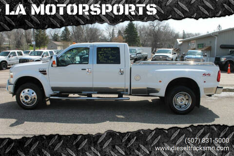 2008 Ford F-450 Super Duty for sale at L.A. MOTORSPORTS in Windom MN