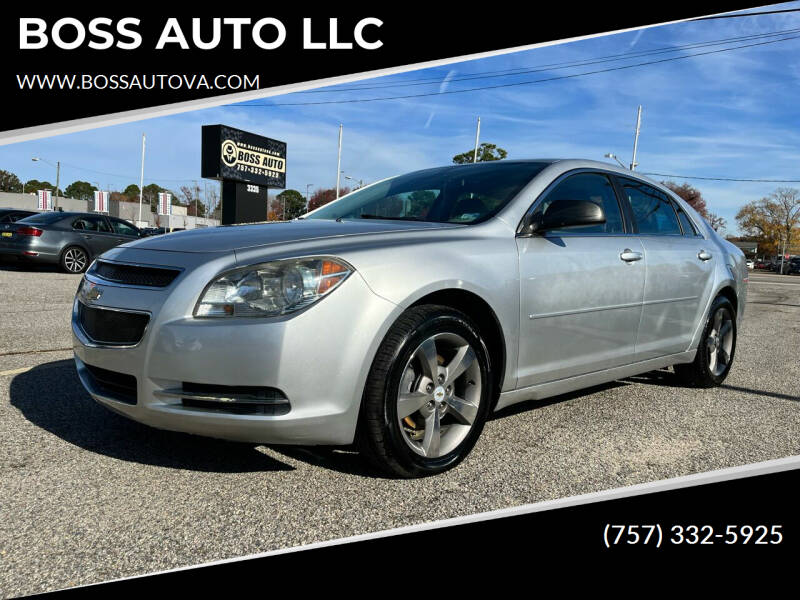 2012 Chevrolet Malibu for sale at BOSS AUTO LLC in Norfolk VA