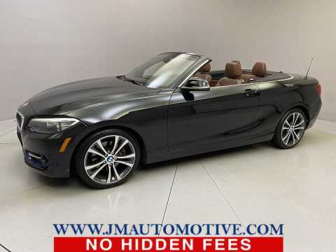 2015 BMW 2 Series for sale at J & M Automotive in Naugatuck CT