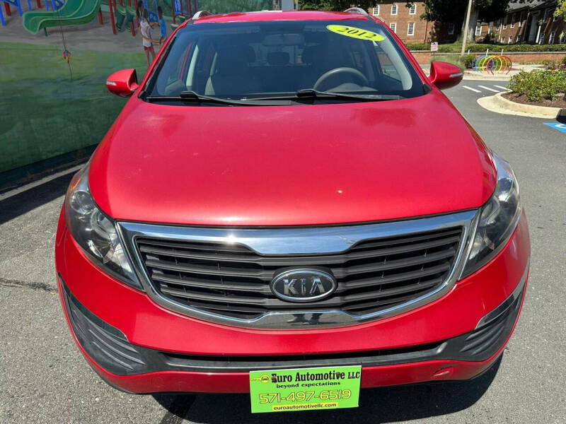 2012 Kia Sportage for sale at Euro Automotive LLC in Falls Church VA