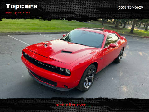 2015 Dodge Challenger for sale at Topcars in Wilsonville OR