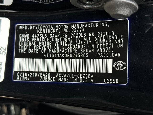 2024 Toyota Camry SE