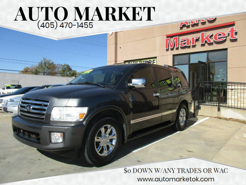 2007 Infiniti QX56 for sale at Auto Market in Oklahoma City OK