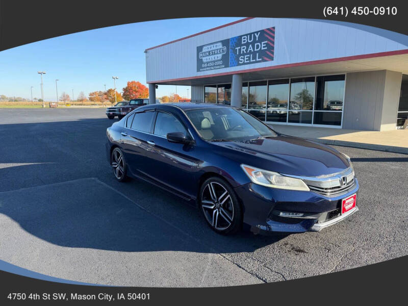 2016 Honda Accord Sport w/Honda Sensing