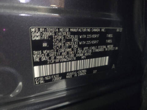 2022 Toyota RAV4 XLE