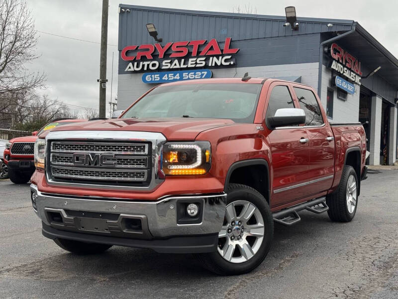 2015 GMC Sierra 1500 for sale at Crystal Auto Sales Inc in Nashville TN