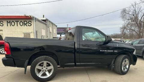 2012 RAM 1500 for sale at Zacatecas Motors Corp in Des Moines IA