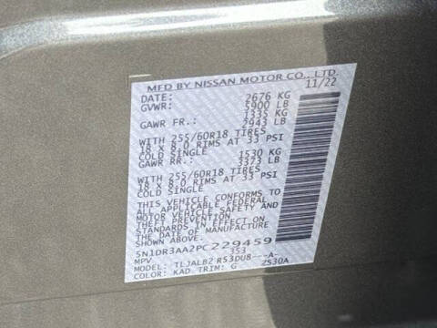 2023 Nissan Pathfinder S
