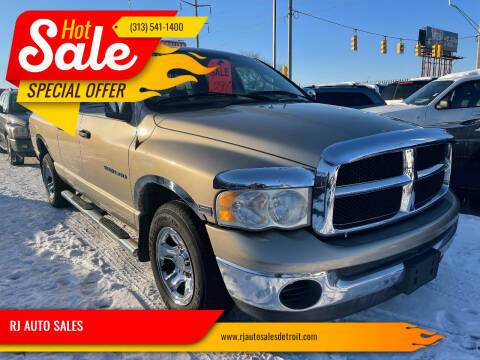 2004 Dodge Ram 1500 for sale at RJ AUTO SALES in Detroit MI