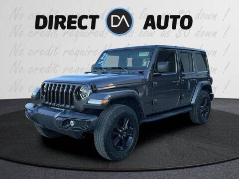 2021 Jeep Wrangler Unlimited for sale at Direct Auto in Biloxi MS