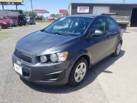 2013 Chevrolet Sonic for sale at ALEMAN AUTO INC in Norfolk NE