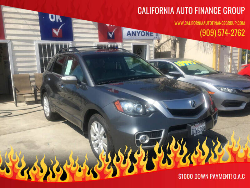 2011 Acura RDX for sale at CALIFORNIA AUTO FINANCE GROUP in Fontana CA