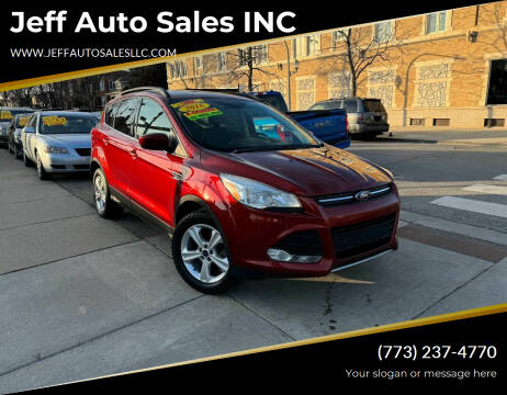 2016 Ford Escape for sale at Jeff Auto Sales INC in Chicago IL