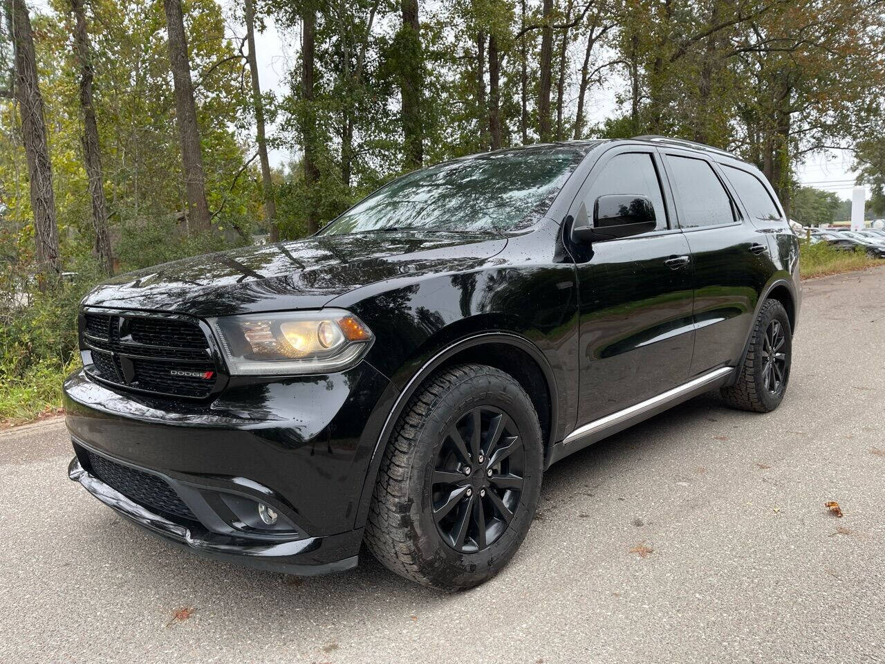 Black 2018 Dodge Durango SXT Plus SXT Plus 4dr SUV 1