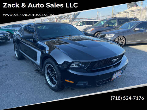 2012 Ford Mustang for sale at Zack & Auto Sales LLC in Staten Island NY
