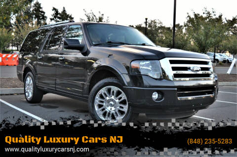 2012 Ford Expedition EL for sale at Quality Luxury Cars NJ in Rahway NJ