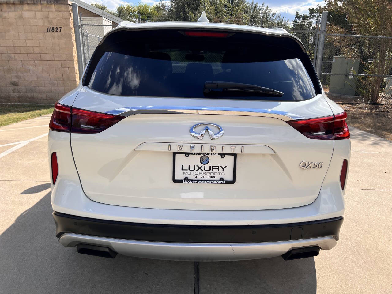Used Car 2020 Infiniti Qx50  Luxe 4dr Crossover For Sale Under $20,000 In Austin, Texas