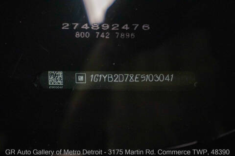 2014 Chevrolet Corvette Stingray