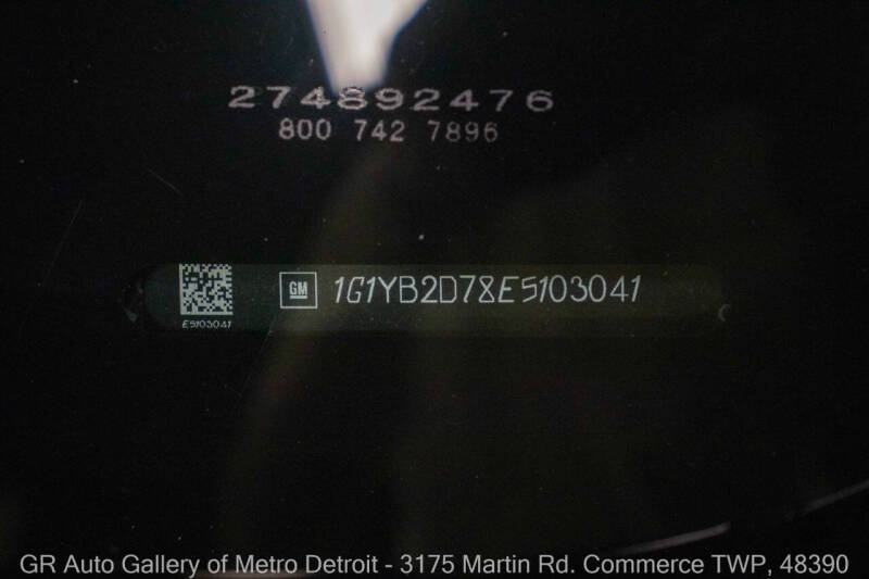 2014 Chevrolet Corvette Stingray