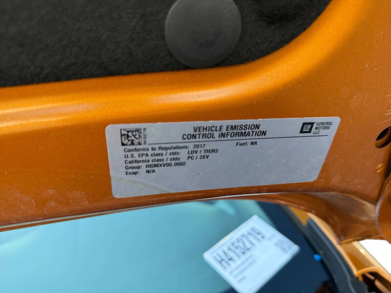 2017 Chevrolet Bolt EV Premier