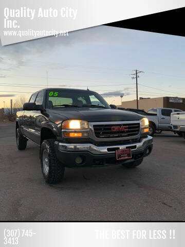 2005 GMC Sierra 2500HD for sale at Quality Auto City Inc. in Laramie WY