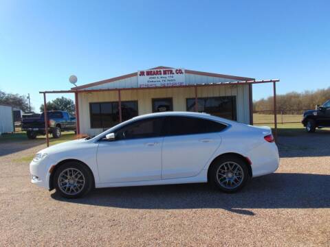 2015 Chrysler 200 for sale at Jacky Mears Motor Co in Cleburne TX