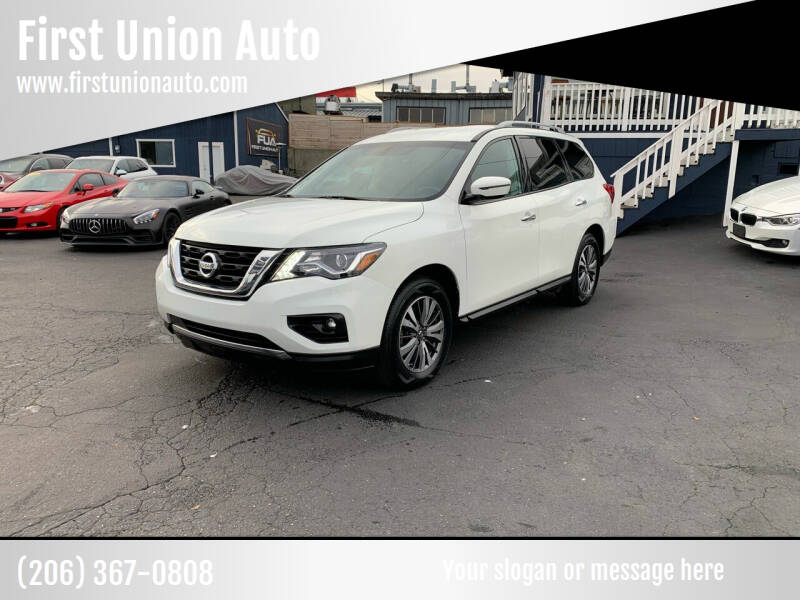 2017 Nissan Pathfinder for sale at First Union Auto in Seattle WA