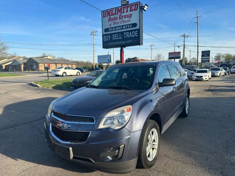 2013 Chevrolet Equinox for sale at Unlimited Auto Group in West Chester OH