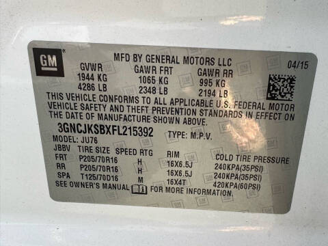 2015 Chevrolet Trax LS