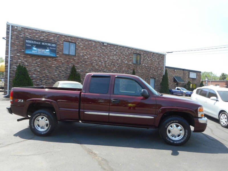 2003 GMC Sierra 1500 for sale at WHOLESALE MOTORCARS Sales & Auto Repair in Newington CT